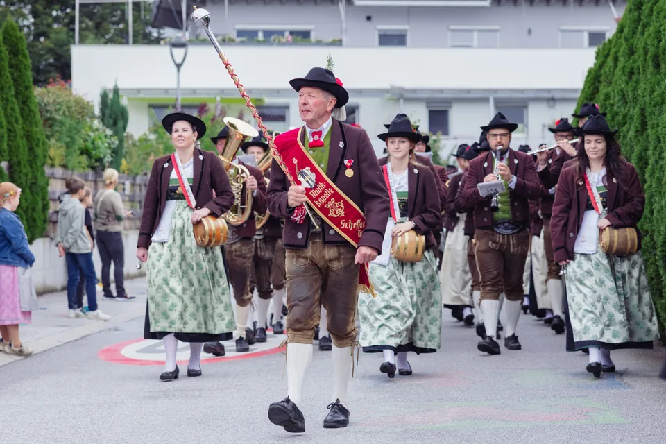 Bezirksmusikfest Oberlangkampfen