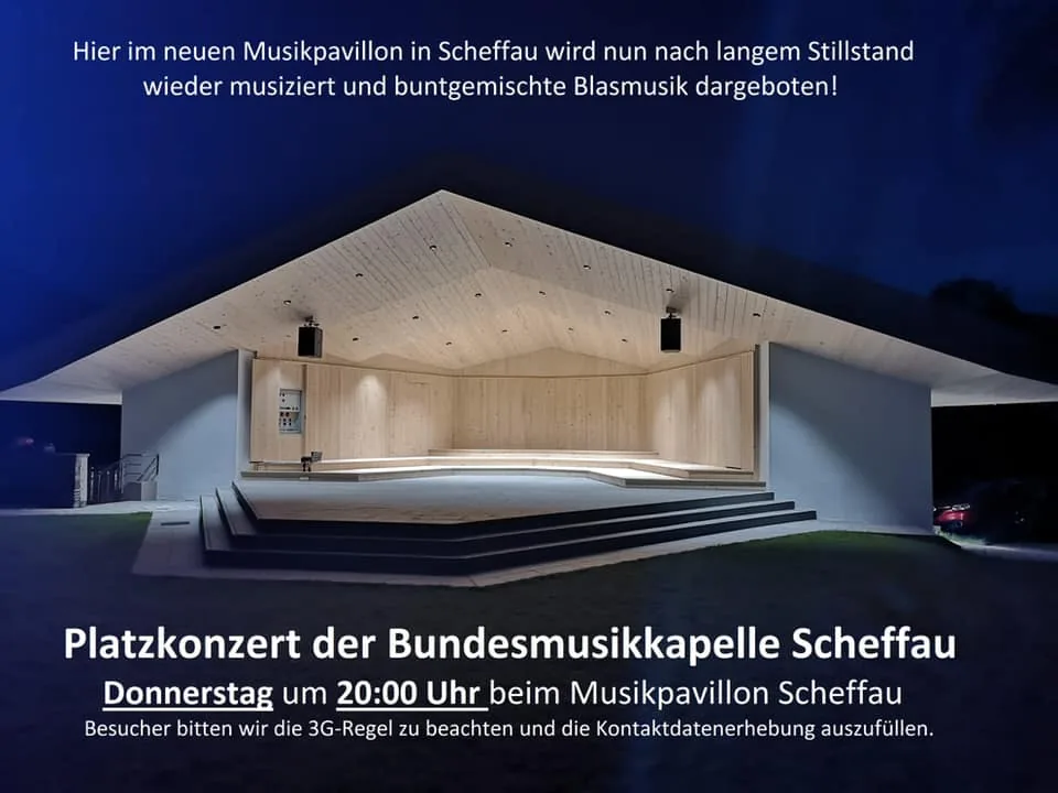 Musikpavillon wurde Renoviert