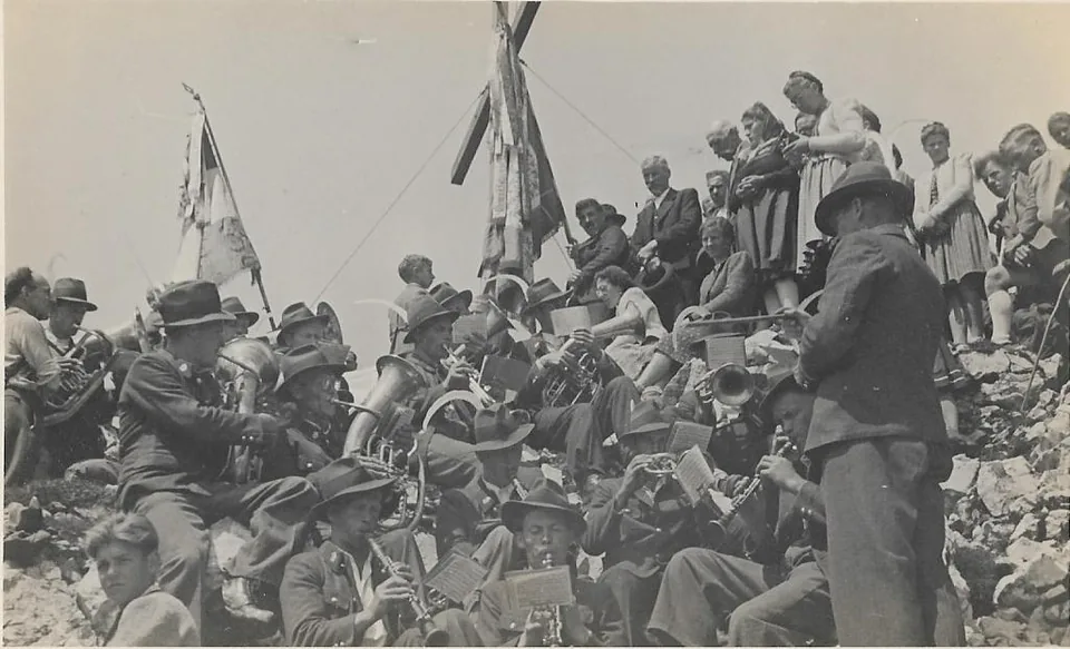 Scheffauer Gipfelmesse 1938