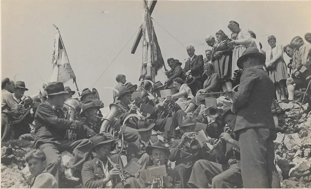 Scheffauer Gipfelmesse 1938