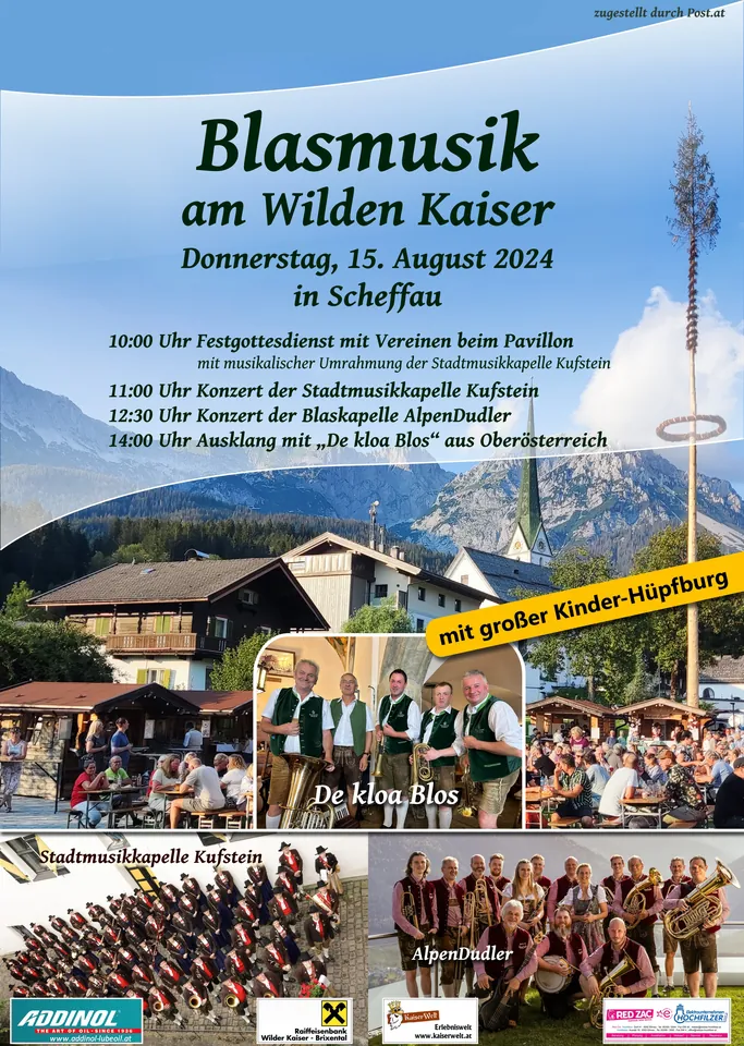 Blasmusik am Wilden Kaiser