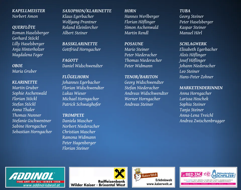 Frühjahrskonzert 2026