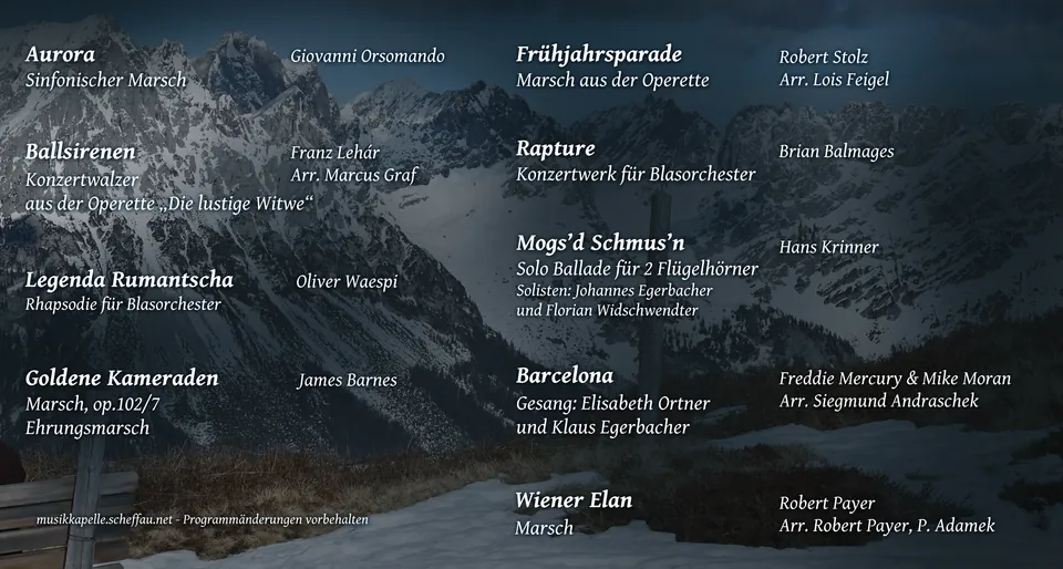 Frühjahrskonzert 2026